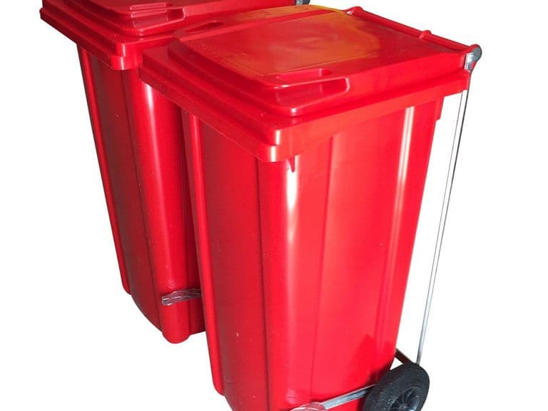 Pedallı Çöp Konteyneri 120 Lt — Ozon A.Ş. ürün görseli