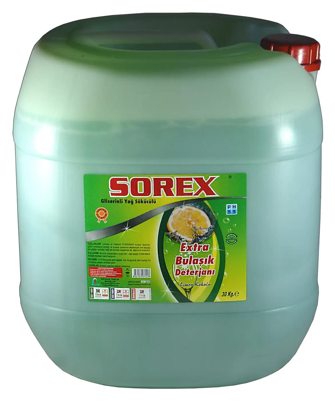 SOREX 30 Kg Extra Bulaşık Deterjanı — Ozon A.Ş. ürün görseli