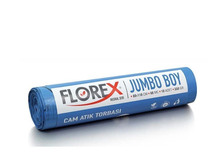Cam Atık Baskılı Jumbo Pro Çöp Torbası (80x110) — Ozon A.Ş. ürün görseli