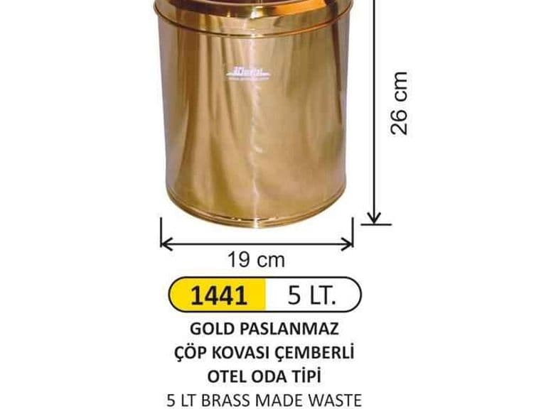 Metal Çemberli Çöp Kovası — Ozon A.Ş. ürün görseli