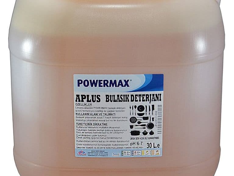 POWERMAX 30 Kg Extra Bulaşık Deterjanı — Ozon A.Ş. ürün görseli